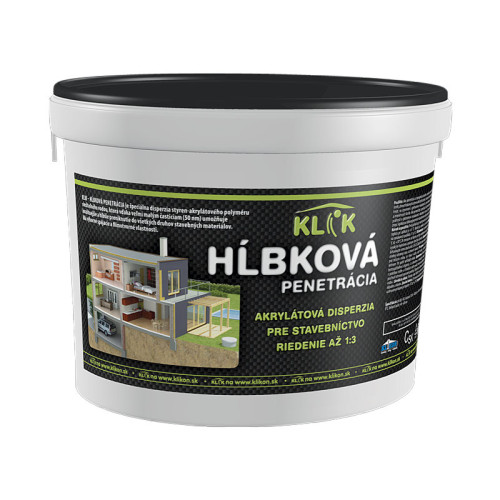 KLIK Hĺbková penetrácia 10 kg KLIK Hĺbková penetrácia 10 kg