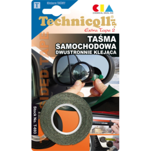 Obojstranná auto páska 1,5m / 19mm Obojstranná auto páska 1,5m / 19mm